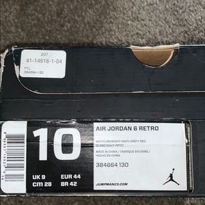 Air Jordan 6 Olympics retro